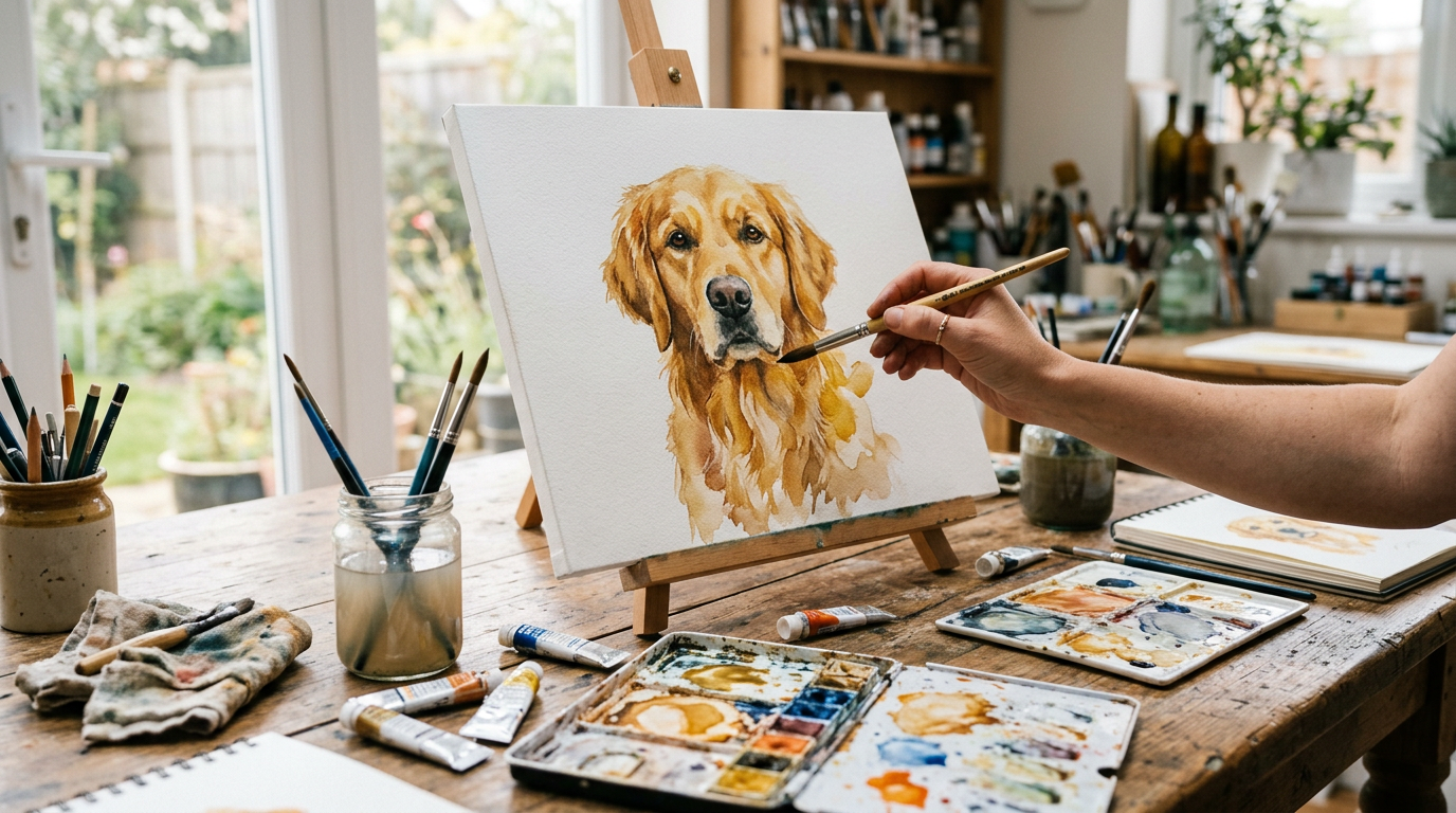 AI vs Human Pet Portrait Artists: Which Should You Choose in 2026?