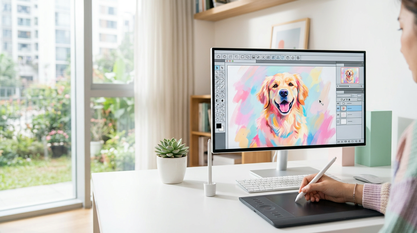 Behind the Canvas: How AI Pet Portraits Actually Work